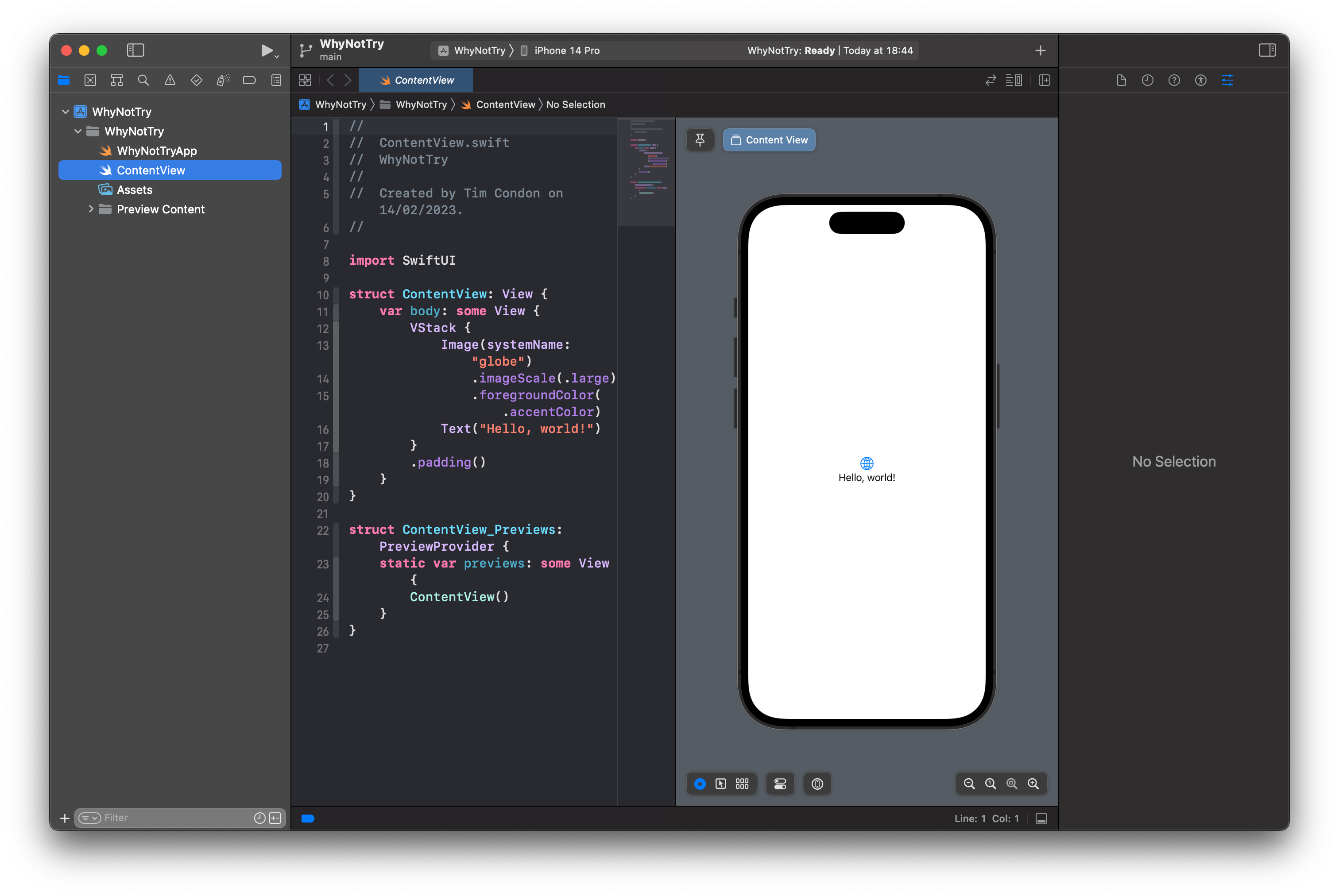 Swift App Development